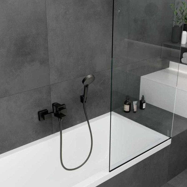 Смеситель для ванны и душа Hansgrohe Vernis Sh черный (71450670)