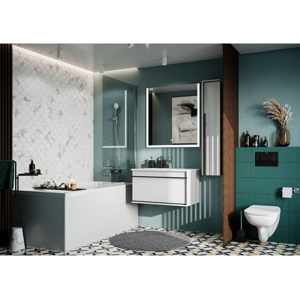 Пенал подвесной Roca Aneto 23x20,2x120 белый (857467806)