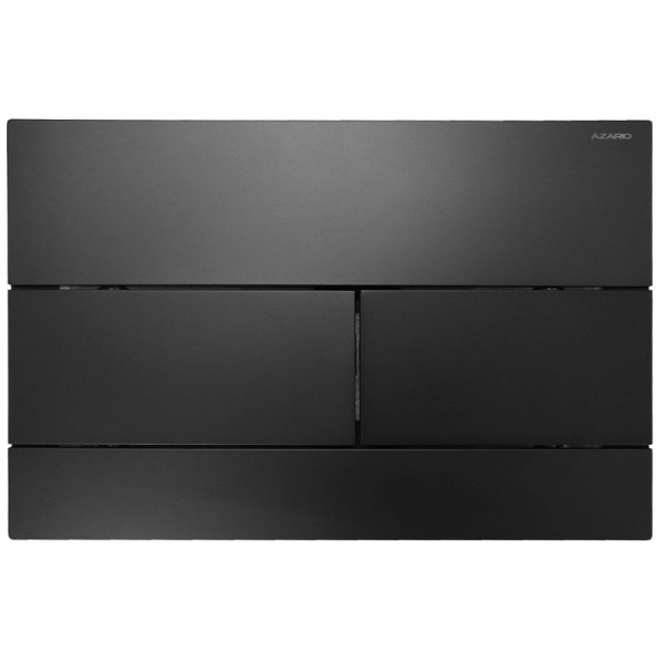 Клавиша смывная Azari oчерная матовая (квадратная)