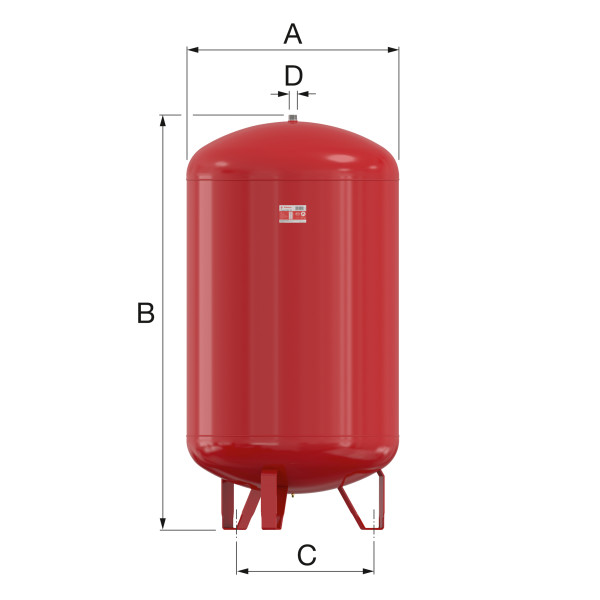 Бак расширительный Flamco для систем отопления Flexcon R 425 л. 1,5/6 бар (16423RU)