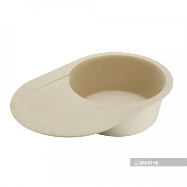 Мойка для кухни врезная Aquaton Амира 500x780x211 шампань (1.A712.9.32A.I29.0)