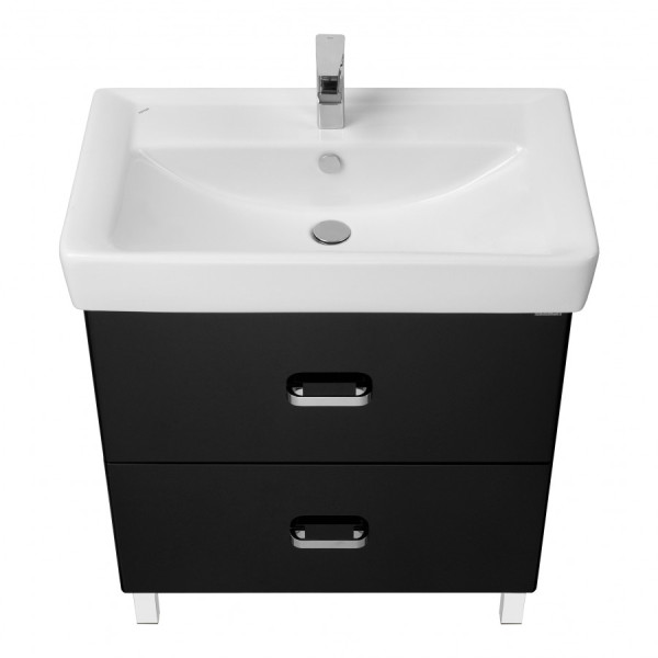 Тумба напольная Aquaton Америна 760x442x688 чёрный (1.A169.4.01A.M95.0)