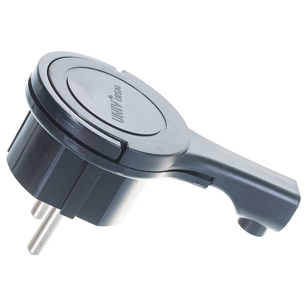 Вилка-невидимка UNIVersal с заземлением черная 16А 250В (5565419) Вилка-невидимка UNIVersal с заземлением черная 16А 250В (5565419)