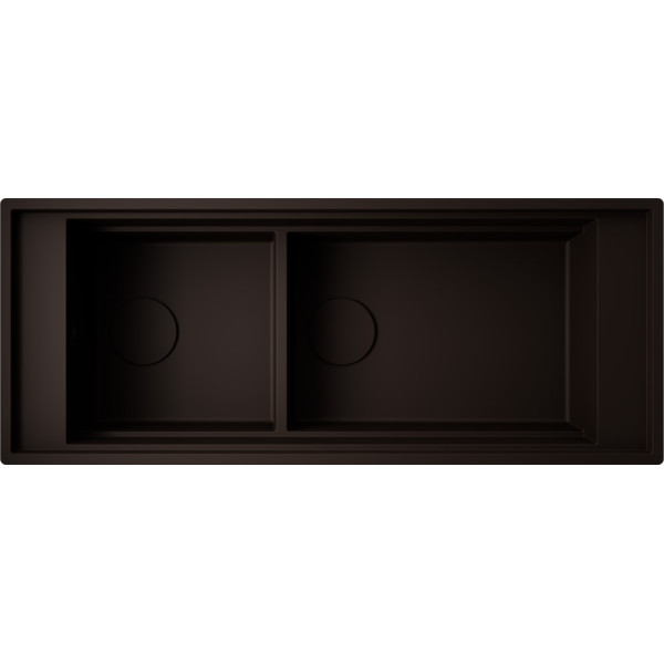 Мойка для кухни врезная Omoikiri Sintesi Pro 114-2-MO Artceramic/мокко (4997450)