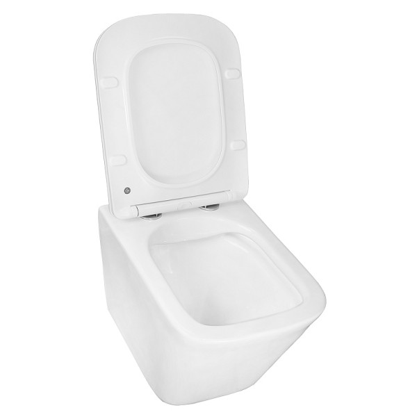 Унитаз подвесной Hugo безободковый с сиденьем микролифт 480x350x363 (AZ-3103) Унитаз подвесной Hugo безободковый с сиденьем микролифт 480x350x363 (AZ-3103)