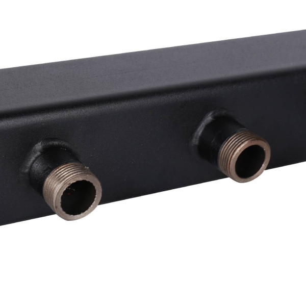 Коллектор распределительный Rommer 1"*1 1/4" на 4 контура (сталь, до 80 кВт) (RDG-0016-004004) Коллектор распределительный Rommer 1"*1 1/4" на 4 контура (сталь, до 80 кВт) (RDG-0016-004004)