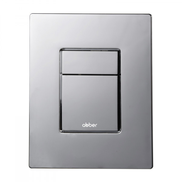 Клавиша смывная Abber хром глянцевый (AC0123)