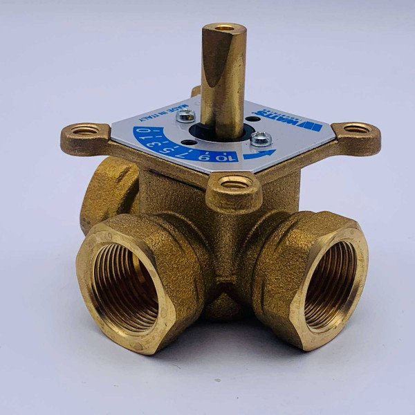 Вентиль трёхходовой смесительный Watts V3GB 3/4" ВР Kvs 6 (с сервоприводом MV 60) (10027991)