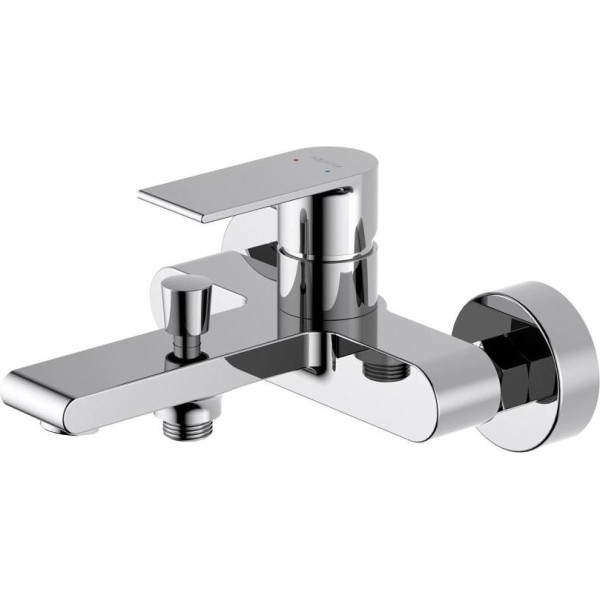 Смеситель для ванны и душа Aquatek Лира хром (AQ1440CR) Смеситель для ванны и душа Aquatek Лира хром (AQ1440CR)