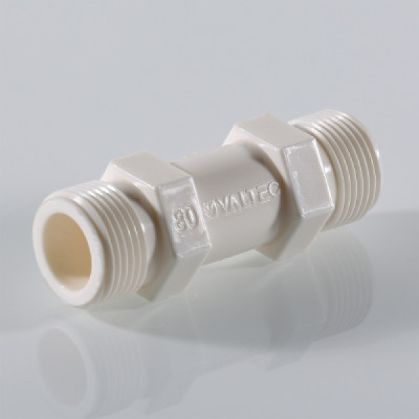 Вставка ремонтная для счетчика воды Valtec 1/2" (110 мм, нейлон) VTp.789.110.04 Вставка ремонтная для счетчика воды Valtec 1/2" (110 мм, нейлон) VTp.789.110.04