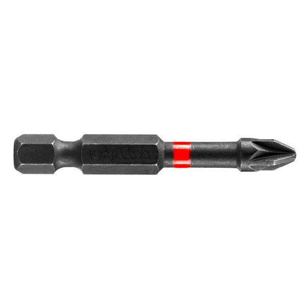 Бита торсионная 1/4" PH2x50 мм Okinawa сталь SVCM (10 шт.) (2164-2-50)