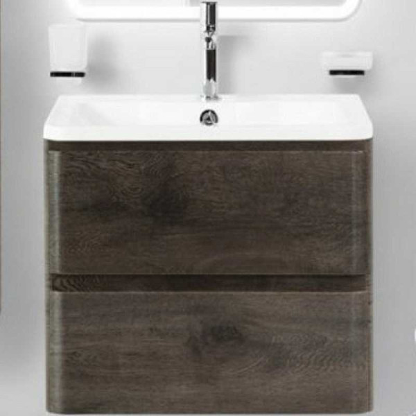 Тумба подвесная BelBagno Albano 60 Rovere Nature Grigio (ALBANO-600-2C-SO-RNG) Тумба подвесная BelBagno Albano 60 Rovere Nature Grigio (ALBANO-600-2C-SO-RNG)