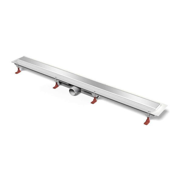 Лоток душевой 650 мм. MCH Chudej Klasik/Floor (решетка нерж. сталь глянцевая, боковой слив D 40) CH650K