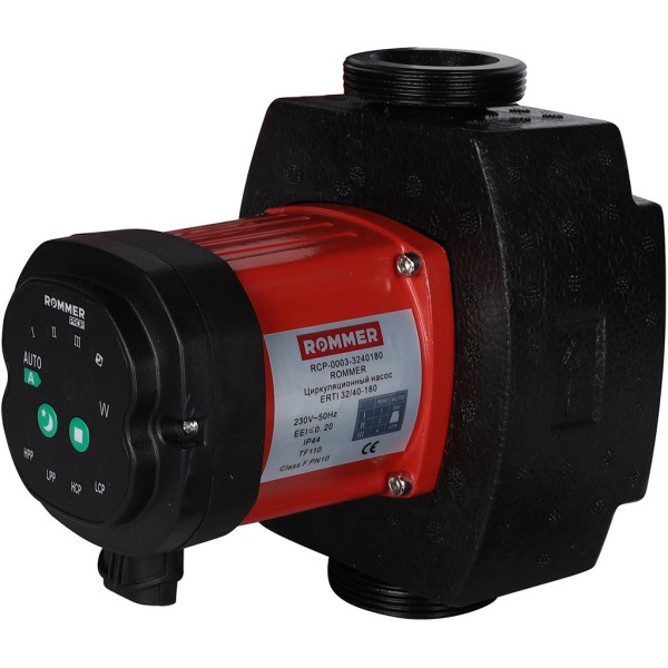 Насос циркуляционный ROMMER ERTI 32/40-180 (с гайками и теплоизоляцией) Насос циркуляционный ROMMER ERTI 32/40-180 (с гайками и теплоизоляцией)