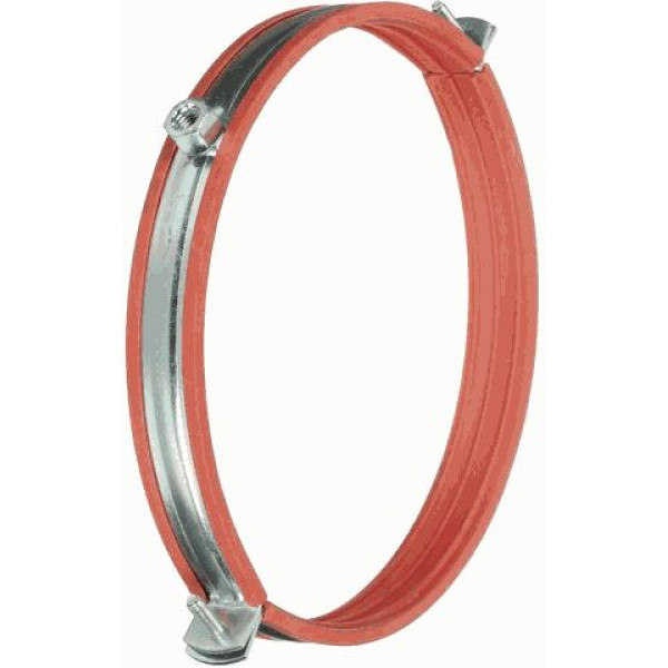 Хомут усиленный оцинкованный 8" (207-219 мм.) с резиновым уплотнением TeRma Heavy (гайка М10) (24315) Хомут усиленный оцинкованный 8" (207-219 мм.) с резиновым уплотнением TeRma Heavy (гайка М10) (24315)