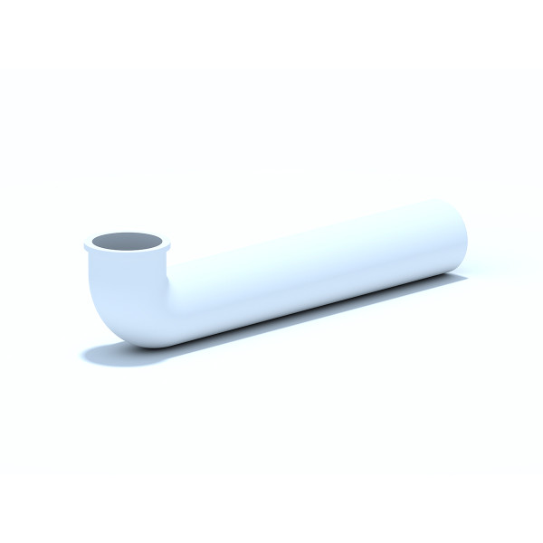 Уголок двойного сифона АНИ с фланцем АНИ пласт (M700) Уголок двойного сифона АНИ с фланцем АНИ пласт (M700)