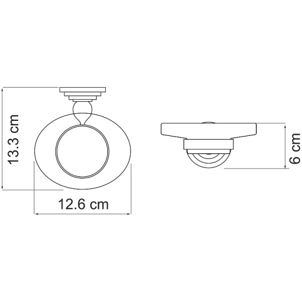 Мыльница WasserKRAFT Ammer (K-7029)