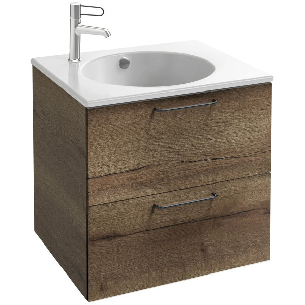 Тумба подвесная Jacob Delafon Odeon Rive Gauche 60 дуб табак (EB2520-R9-E52)