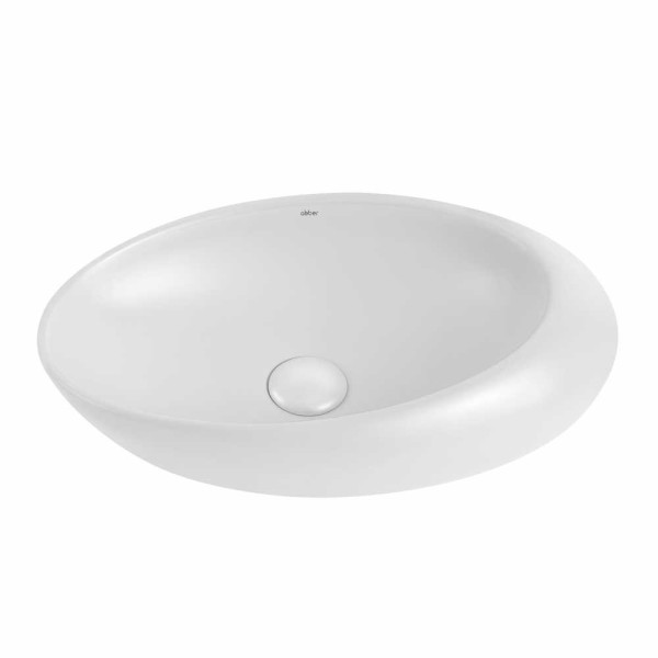 Раковина накладная Abber Bequem белая (AC2107)