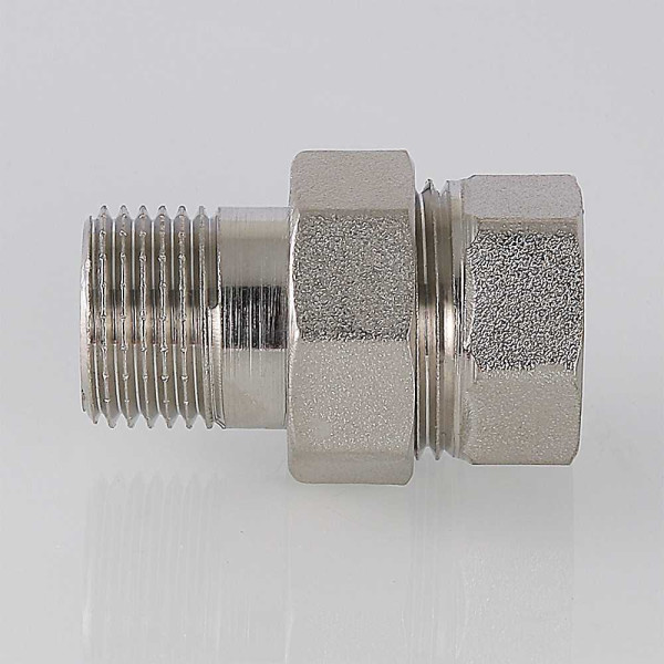 Сгон прямой 1/2" ВН Valtec (никель) (VTr.341.N.0004) Сгон прямой 1/2" ВН Valtec (никель) (VTr.341.N.0004)