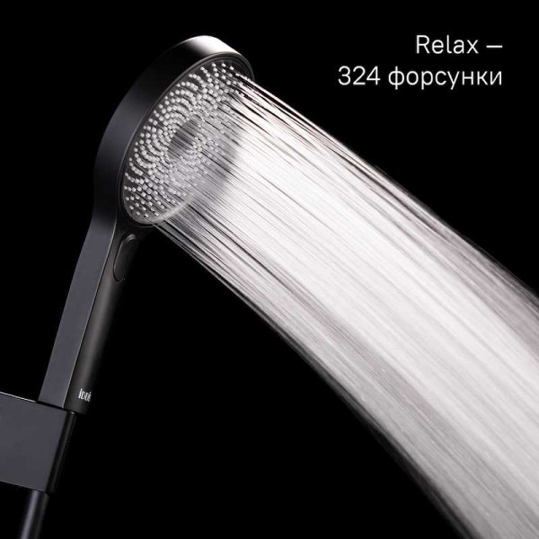Душевая лейка Iddis SpaHome черный (SPA3F0Bi18)