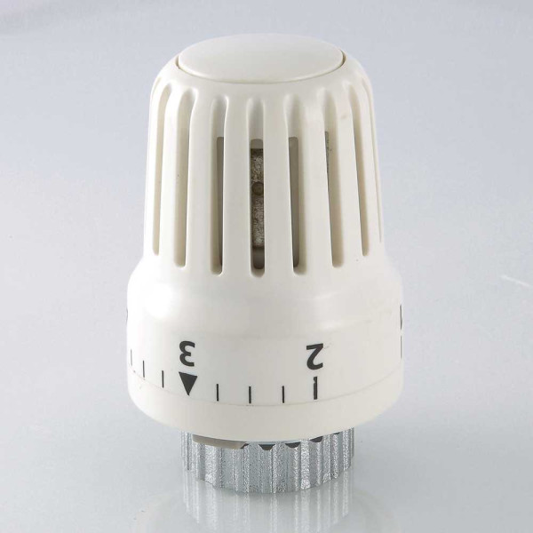Головка термостатическая М30х1,5 Valtec VT.3000.0 (6,5-27,5°C, жидкостная, белая) (VT.3000.0.0)