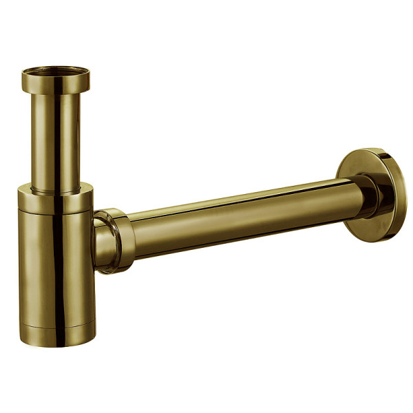 Сифон без выпуска для умывальника Azario 1 1/4" блистер бронзовый (AZ-108-BR)