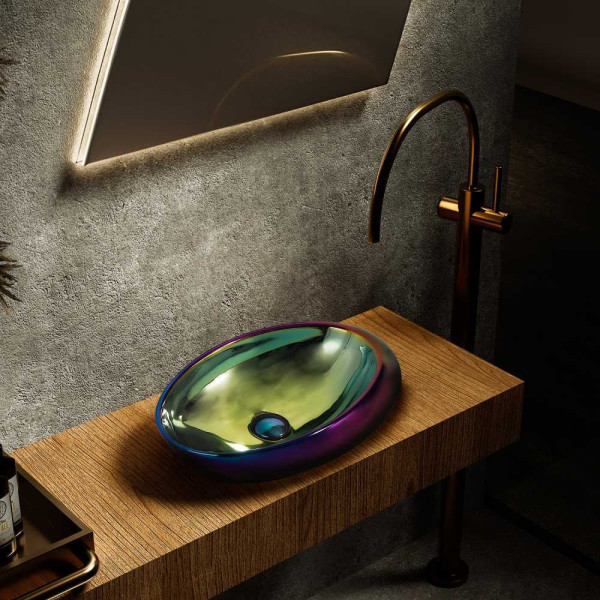 Раковина накладная Abber Bequem хамелеон (AC2107Regen) Раковина накладная Abber Bequem хамелеон (AC2107Regen)