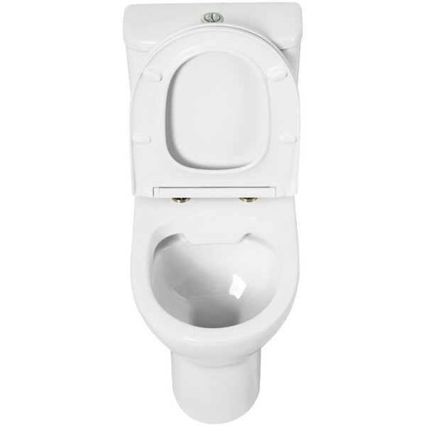 Унитаз компакт BelBagno Energia без бачка с сиденьем микролифт (BB8134CPR/SC)