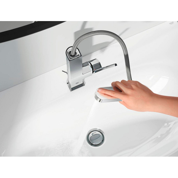 Смеситель для раковины Grohe Plus хром (23843003) Смеситель для раковины Grohe Plus хром (23843003)