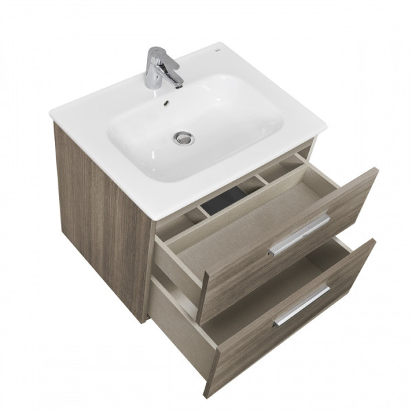 Тумба подвесная Roca Victoria 585x453x515 темно-коричневый (A857468402)