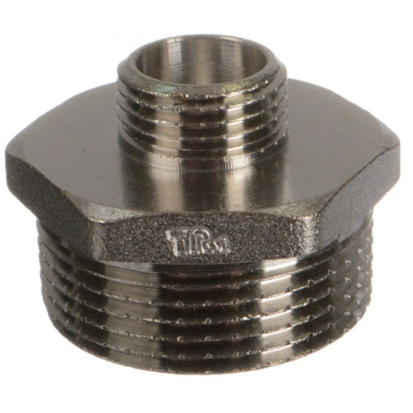 Ниппель переходной 1/2"х1 1/4" TeRma (никель) (06016) Ниппель переходной 1/2"х1 1/4" TeRma (никель) (06016)