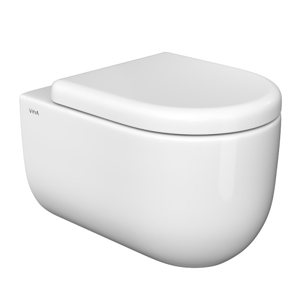 Унитаз подвесной Vitra Liquid подвесной без сиденья (7321B403-0075)