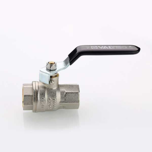 Кран 1/2" ВВ шаровый Valtec Perfect-ГОСТ (черная ручка) VT.414.N.04 Кран 1/2" ВВ шаровый Valtec Perfect-ГОСТ (черная ручка) VT.414.N.04