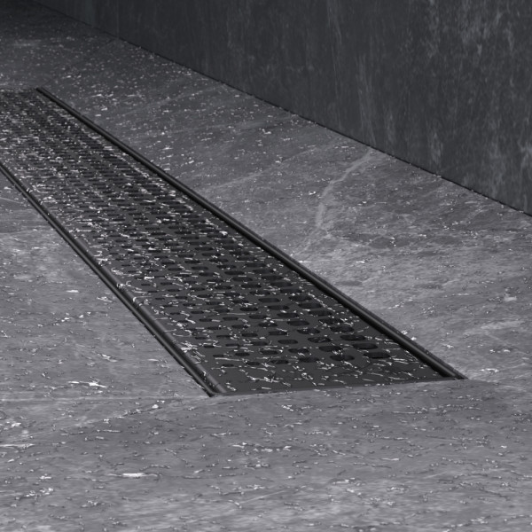 Душевой лоток AM.PM MasterFlow линейный универс затвор Cut Gradient 70 см черн мат (W01SC-P11-070-01BM)