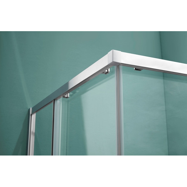 Душевой уголок Aquatek 90x90x200 профиль хром, стекло прозрачное (AQ ARI KV 09020CH)