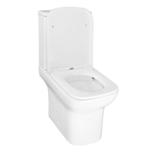 Унитаз напольный Azario Alba с сиденьем с микролифтом белый (AZ-8323 GB)