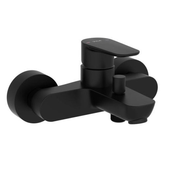 Смеситель для ванны и душа Vitra Flow Soft черный (A4294636EXP)