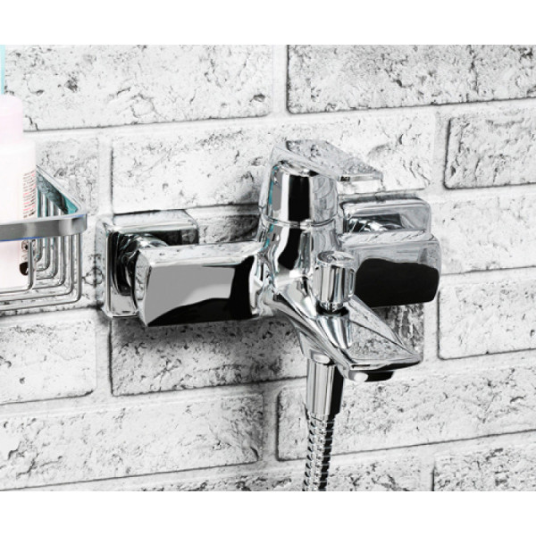 Смеситель для ванны и душа WasserKRAFT Neime хром (1901)