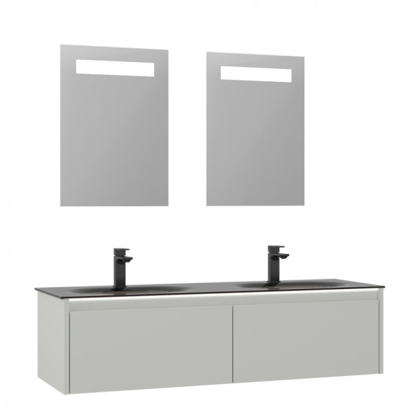 Тумба подвесная Orka Lisbon 1320x500x350 с раковиной кашемировый матовый (5001441) Тумба подвесная Orka Lisbon 1320x500x350 с раковиной кашемировый матовый (5001441)