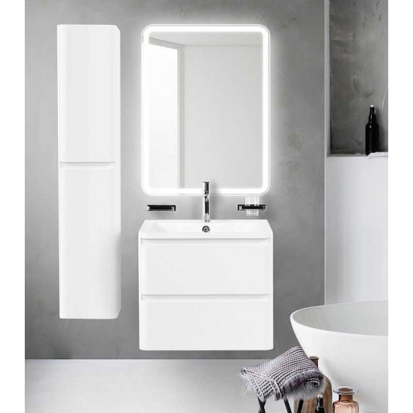 Тумба подвесная BelBagno Albano 60 см Bianco Lucido (Albano-600-2C-SO-BL) Тумба подвесная BelBagno Albano 60 см Bianco Lucido (Albano-600-2C-SO-BL)