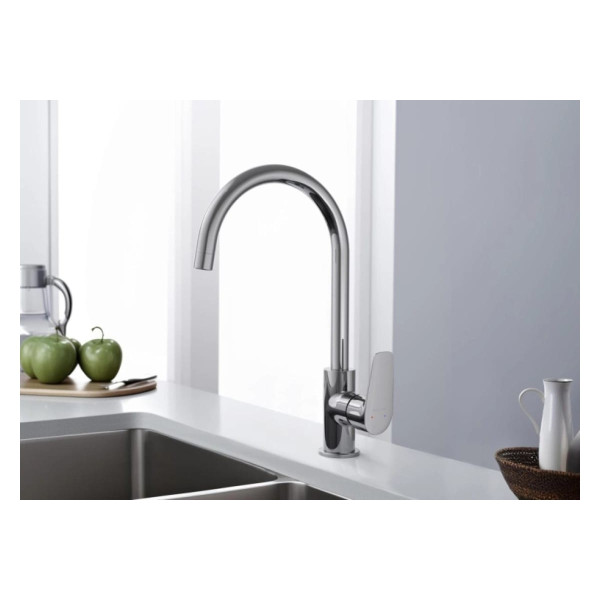 Смеситель для кухни Aquatek Бетта хром (AQ1182CR)