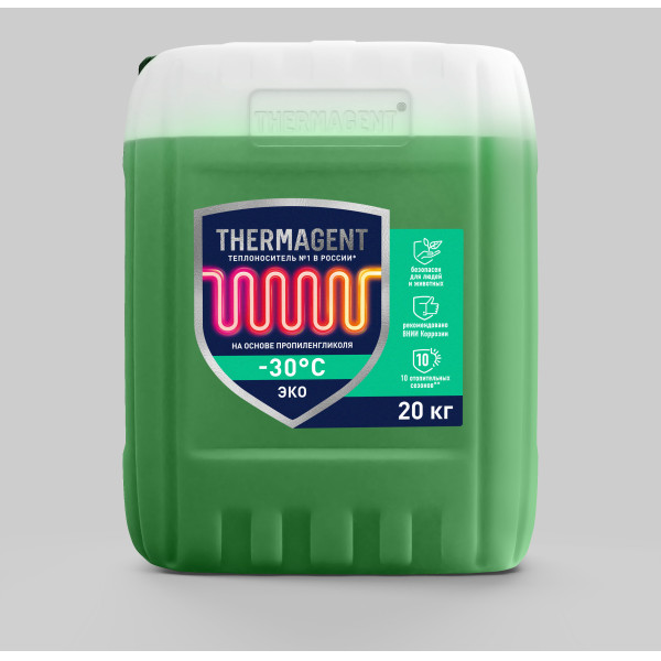 Теплоноситель Thermagent Eko-30 20 кг (пропиленгликоль) (TA 914699) Теплоноситель Thermagent Eko-30 20 кг (пропиленгликоль) (TA 914699)