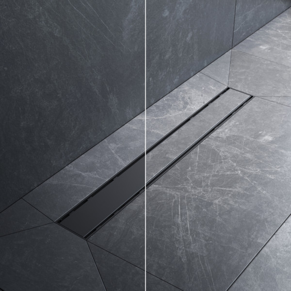 Душевой лоток AM.PM PrimeFlow линейный универс затвор Tile 60 см черн мат (W02SC-U11-060-04BM)