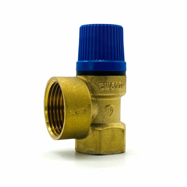 Клапан предохранительный 3/4"*1"ВВ 6 бар Vieir (синий) (VR45FFC-6)