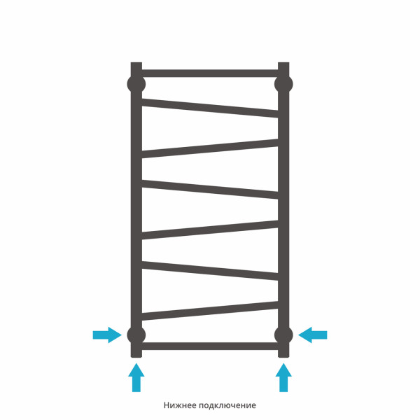 Полотенцесушитель водяной Сунержа Сирокко 800х400 хром (00-0253-8040) Полотенцесушитель водяной Сунержа Сирокко 800х400 хром (00-0253-8040)