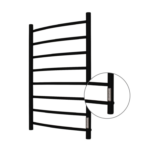 Полотенцесушитель электрический Melodia Classica Electro 500х800 П8 cухой ТЭН 99Вт встр.диммер чёрный (MTRCAE580_bk) Полотенцесушитель электрический Melodia Classica Electro 500х800 П8 cухой ТЭН 99Вт встр.диммер чёрный (MTRCAE580_bk)