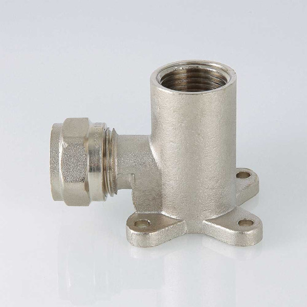 Водорозетка 16*1/2" двухплоскостная Valtec (обжим) (VTm.334.N.160416)