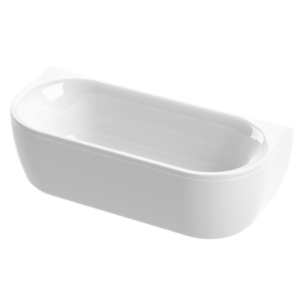 Ванна акриловая Cezares Metauro 180x80x56 белый (METAURO-wall-180-80-40-W37)