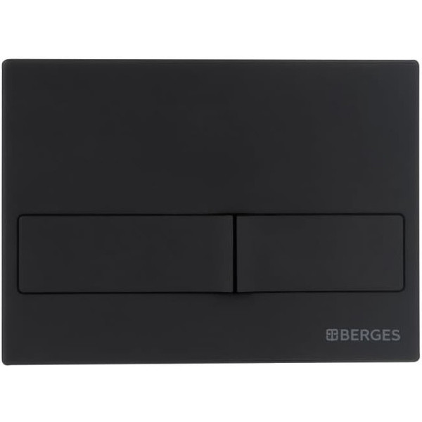 Комплект инсталляция с унитазом Berges Novum c с кнопкой L5 SoftTouch черная, унитаз MASCON Rimless, сиденье Toma Slim SO (043217)